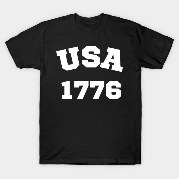 USA 1776 T-Shirt by Teeeshirt